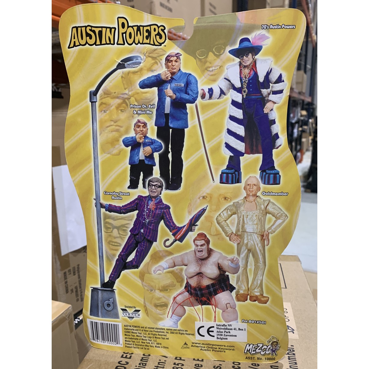 Mezco - Austin Powers 3 Goldmember set completo de 5 figuras