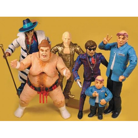 Mezco - Austin Powers 3 Goldmember set completo de 5 figuras