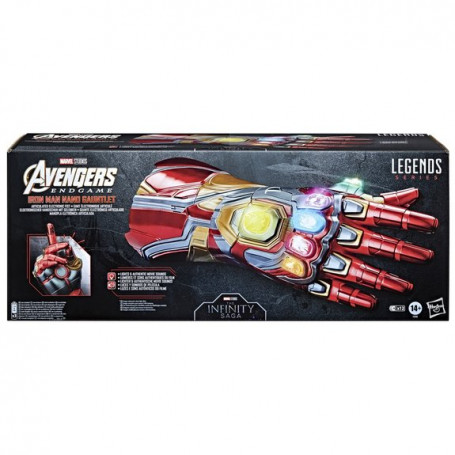 Marvel Legends - Réplica del Nano Guantelete de Iron Man 1/1 - Avengers Endgame