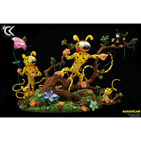 Cartoon Kingdom - El diorama de la familia Marsupilami 1/6 