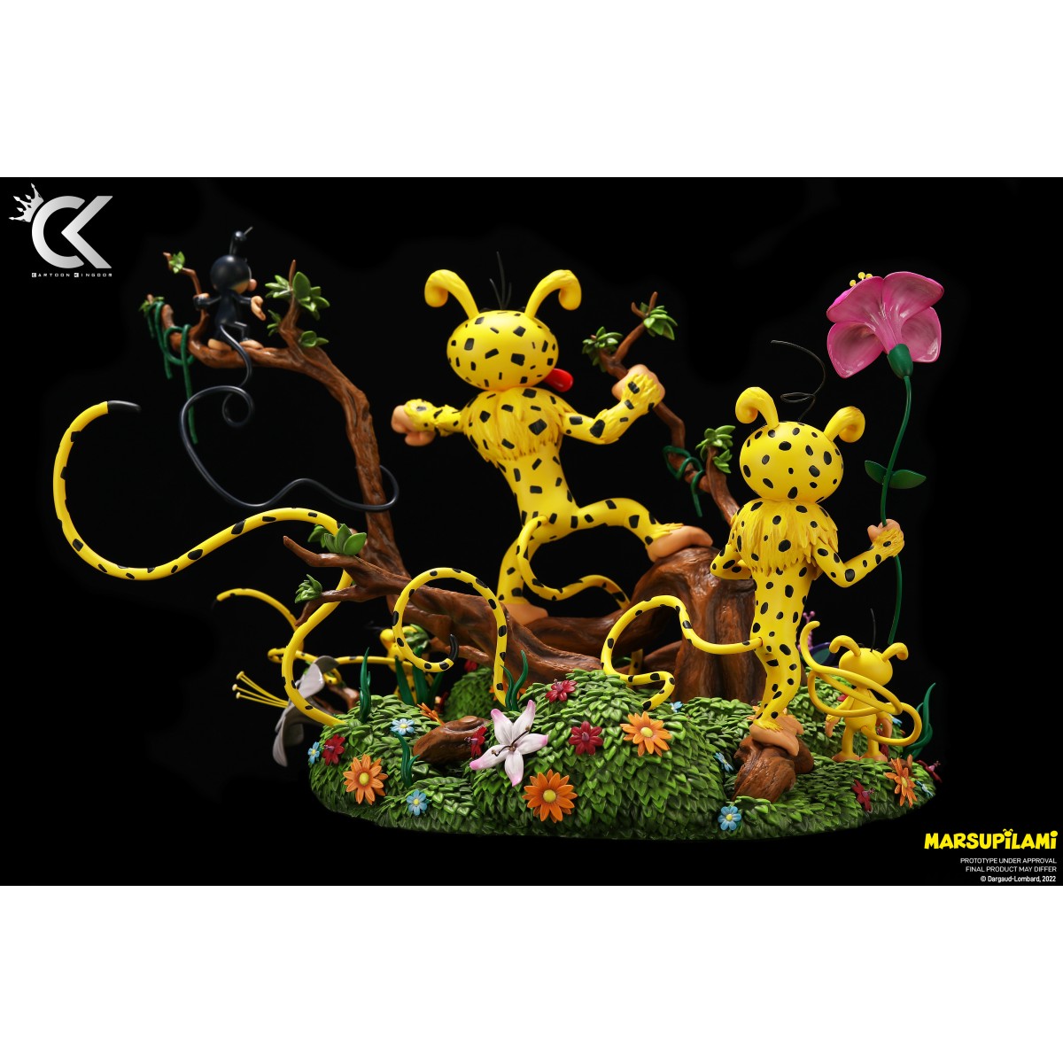 Cartoon Kingdom - El diorama de la familia Marsupilami 1/6 