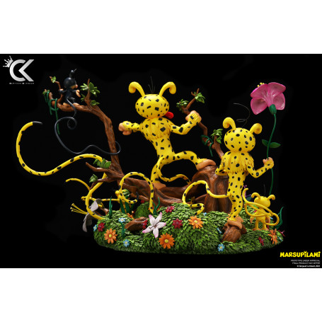 Cartoon Kingdom - El diorama de la familia Marsupilami 1/6 