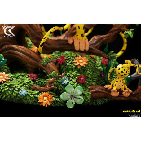 Cartoon Kingdom - El diorama de la familia Marsupilami 1/6 