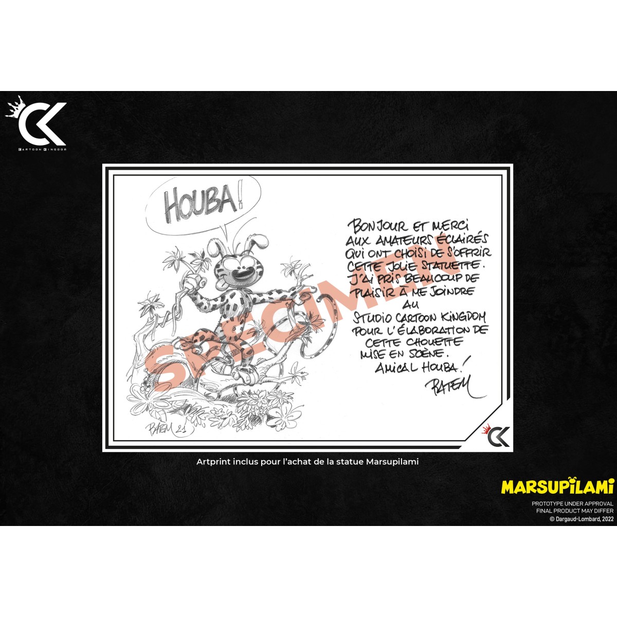Cartoon Kingdom - El diorama de la familia Marsupilami 1/6 