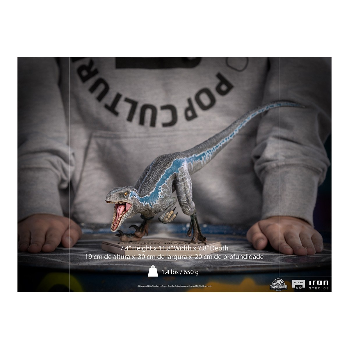 Iron Studios - Azul - Jurassic World Fallen Kingdom 1/10 BDS Art Scale