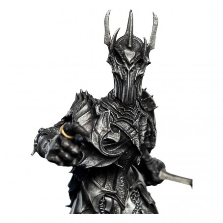 Vinilo de estatua Weta El Señor de los Anillos - Lord Sauron Mini Epics