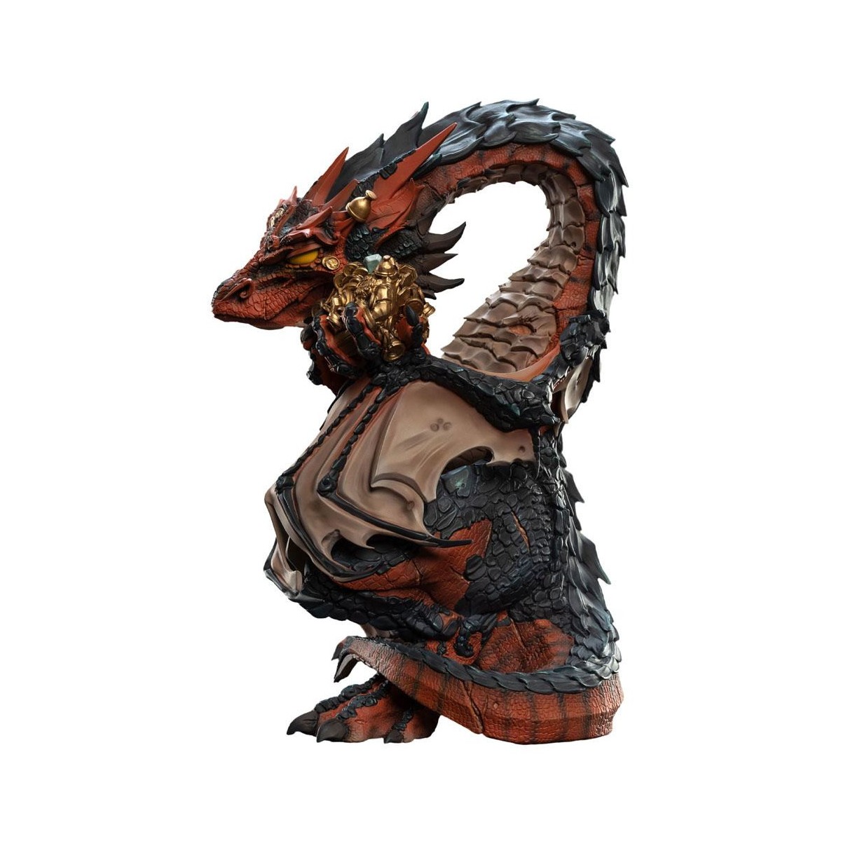 Vinilo de estatua Weta El Señor de los Anillos - Smaug Mini Epics