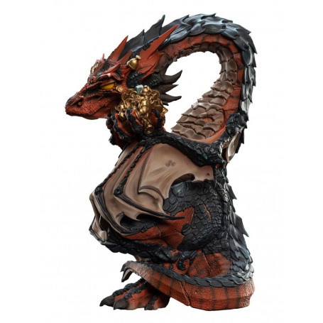 Vinilo de estatua Weta El Señor de los Anillos - Smaug Mini Epics