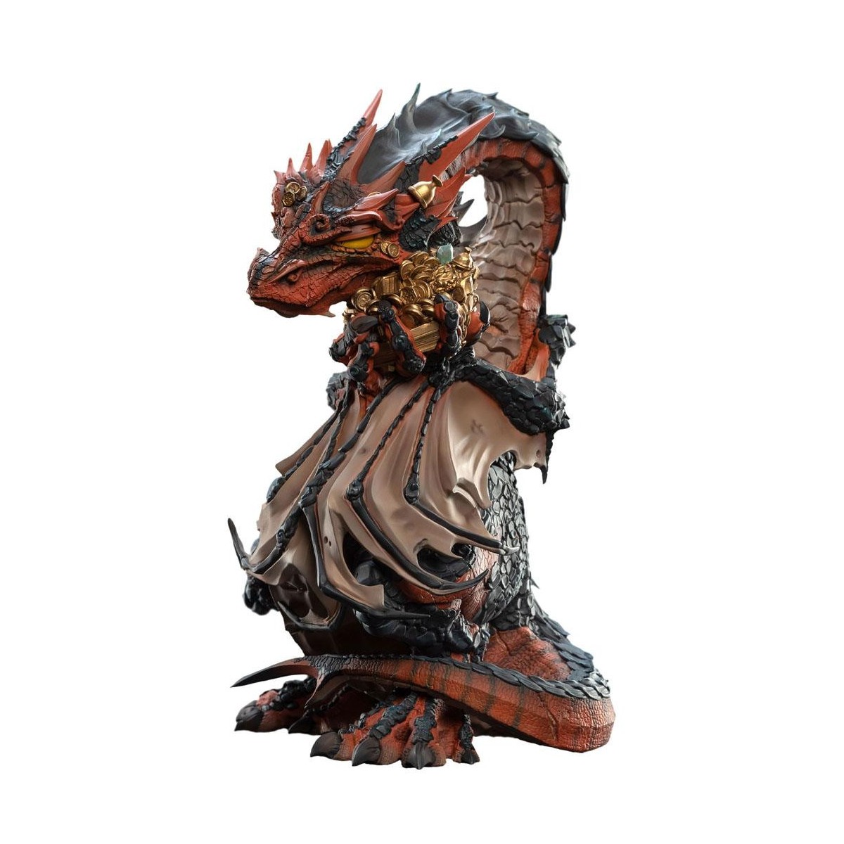 Vinilo de estatua Weta El Señor de los Anillos - Smaug Mini Epics