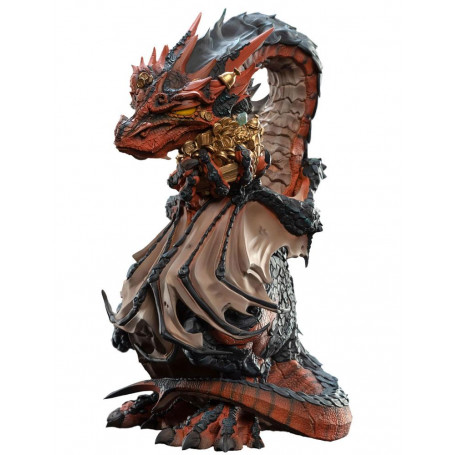 Vinilo de estatua Weta El Señor de los Anillos - Smaug Mini Epics
