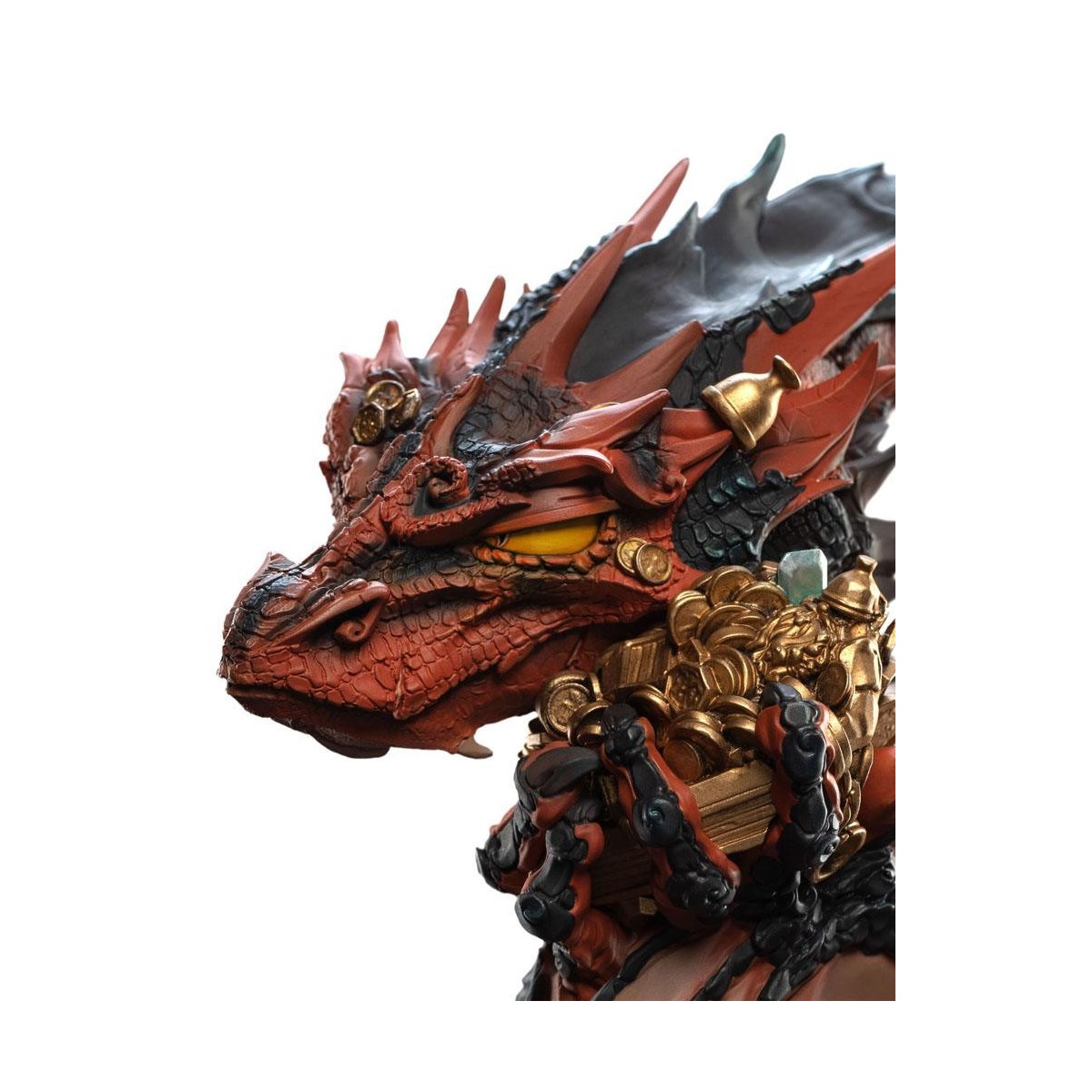 Vinilo de estatua Weta El Señor de los Anillos - Smaug Mini Epics