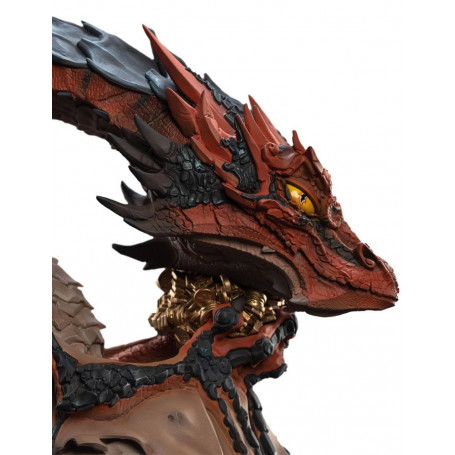 Vinilo de estatua Weta El Señor de los Anillos - Smaug Mini Epics