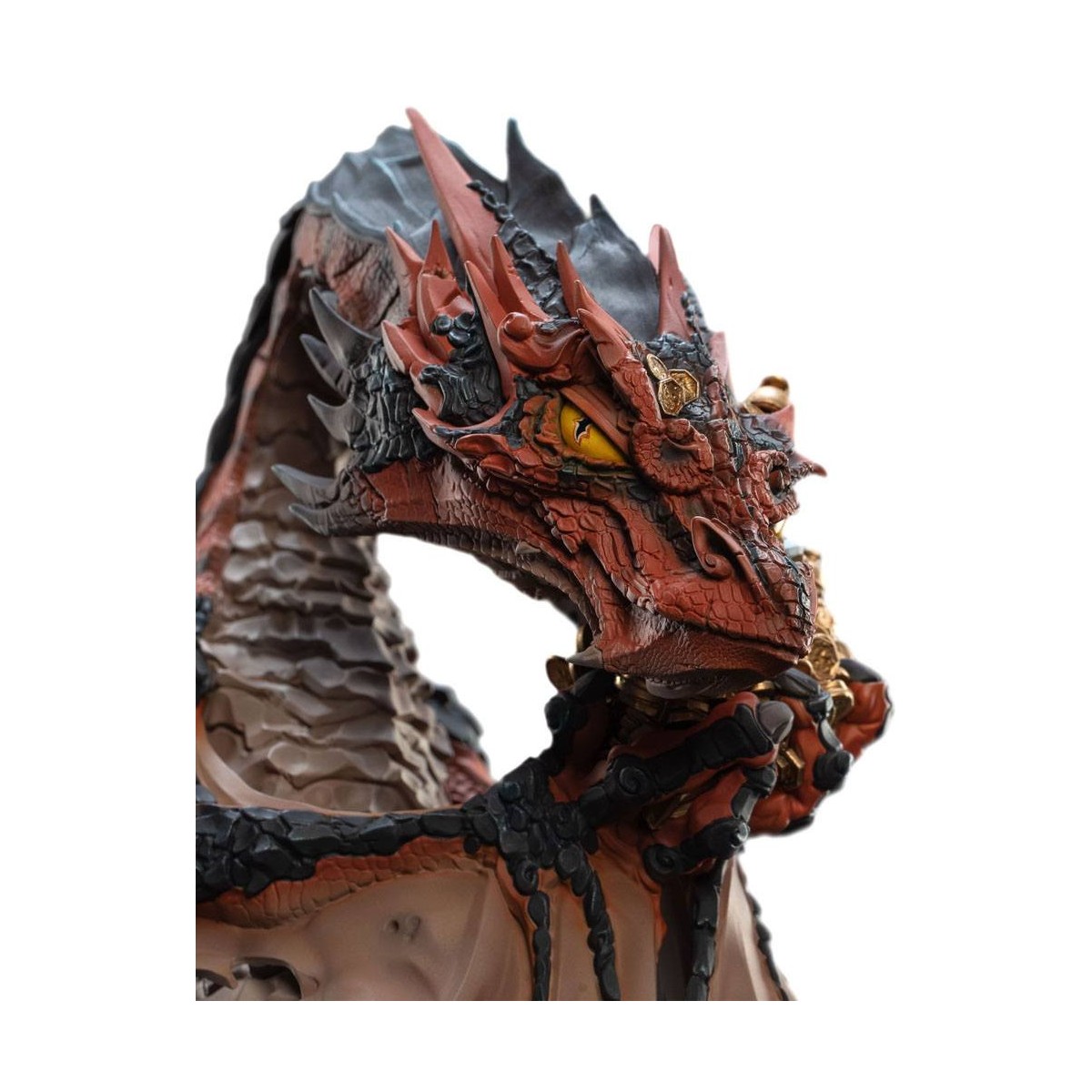 Vinilo de estatua Weta El Señor de los Anillos - Smaug Mini Epics