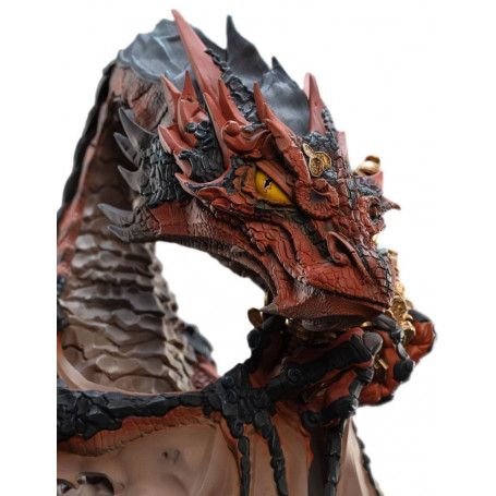 Vinilo de estatua Weta El Señor de los Anillos - Smaug Mini Epics