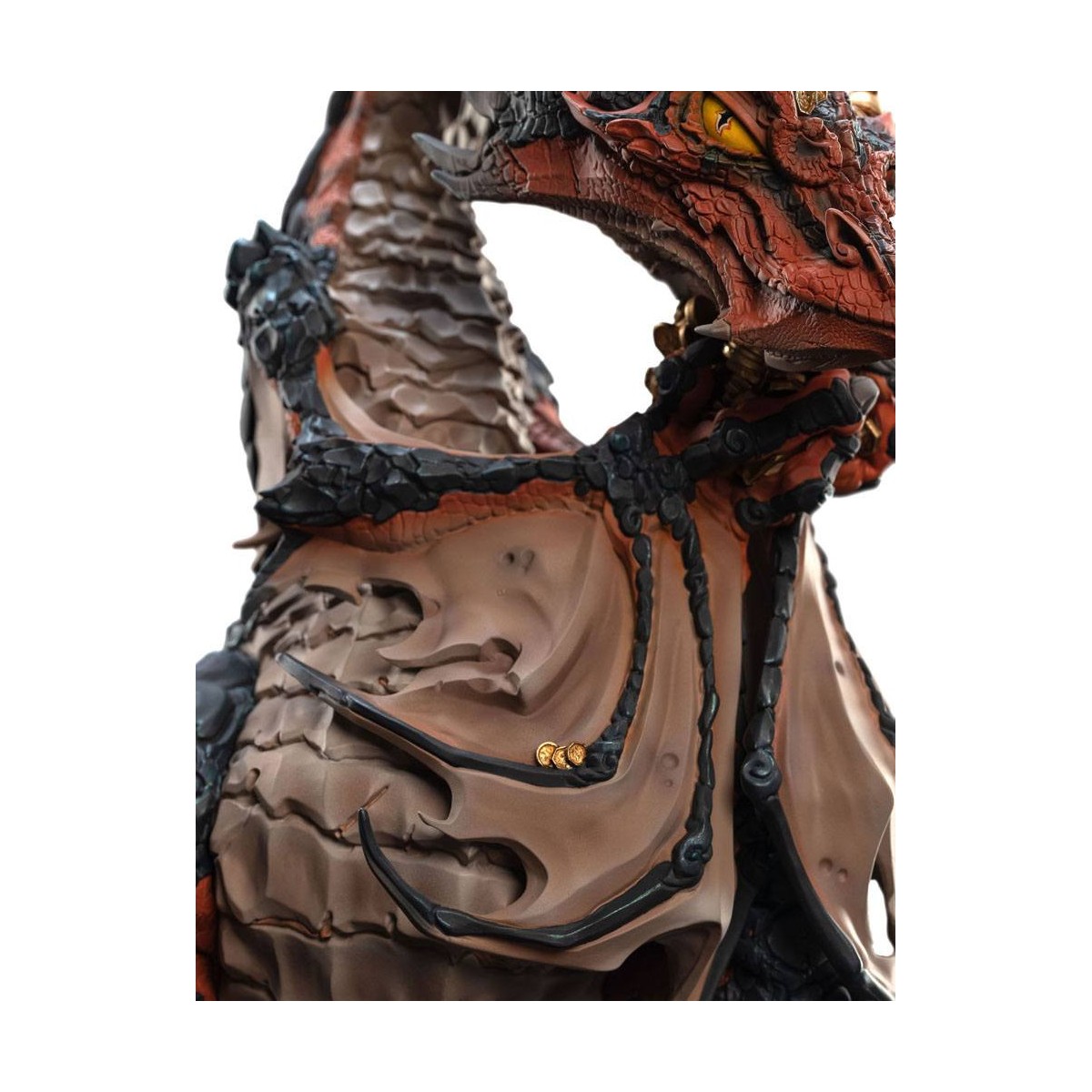 Vinilo de estatua Weta El Señor de los Anillos - Smaug Mini Epics