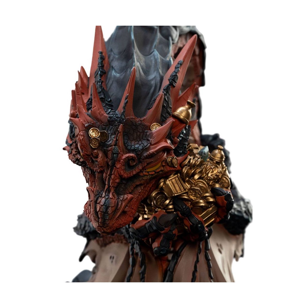 Vinilo de estatua Weta El Señor de los Anillos - Smaug Mini Epics