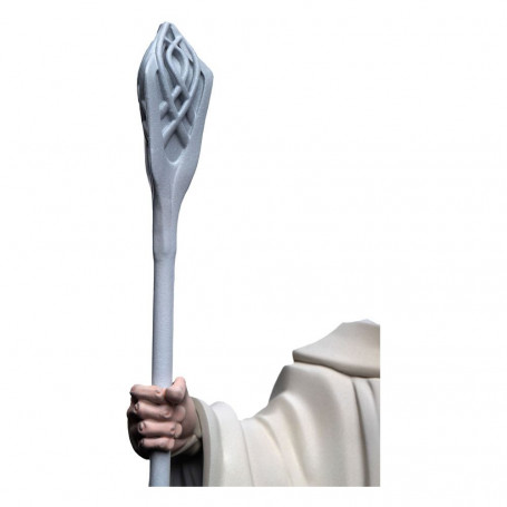 Vinilo de estatua Weta El Señor de los Anillos - Gandalf el Blanco Mini Epics