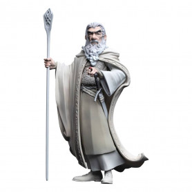 Vinilo de estatua Weta El Señor de los Anillos - Gandalf el Blanco Mini Epics