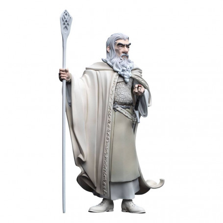 Vinilo de estatua Weta El Señor de los Anillos - Gandalf el Blanco Mini Epics