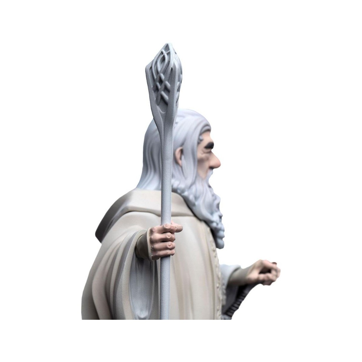 Vinilo de estatua Weta El Señor de los Anillos - Gandalf el Blanco Mini Epics
