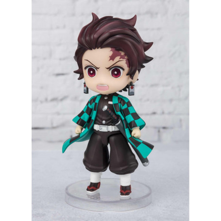 Figura Bandai MINI Figuarts - TANJIRO KAMADO Water Breathing - Demon Slayer KIMETSU NO YAIBA