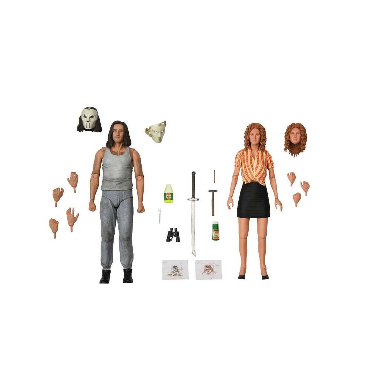 Neca - TMNT - Tortugas Ninja 2-pack - Granja de April O'Neil y Casey Jones - Teenage Mutant Ninja Turtles The Movie