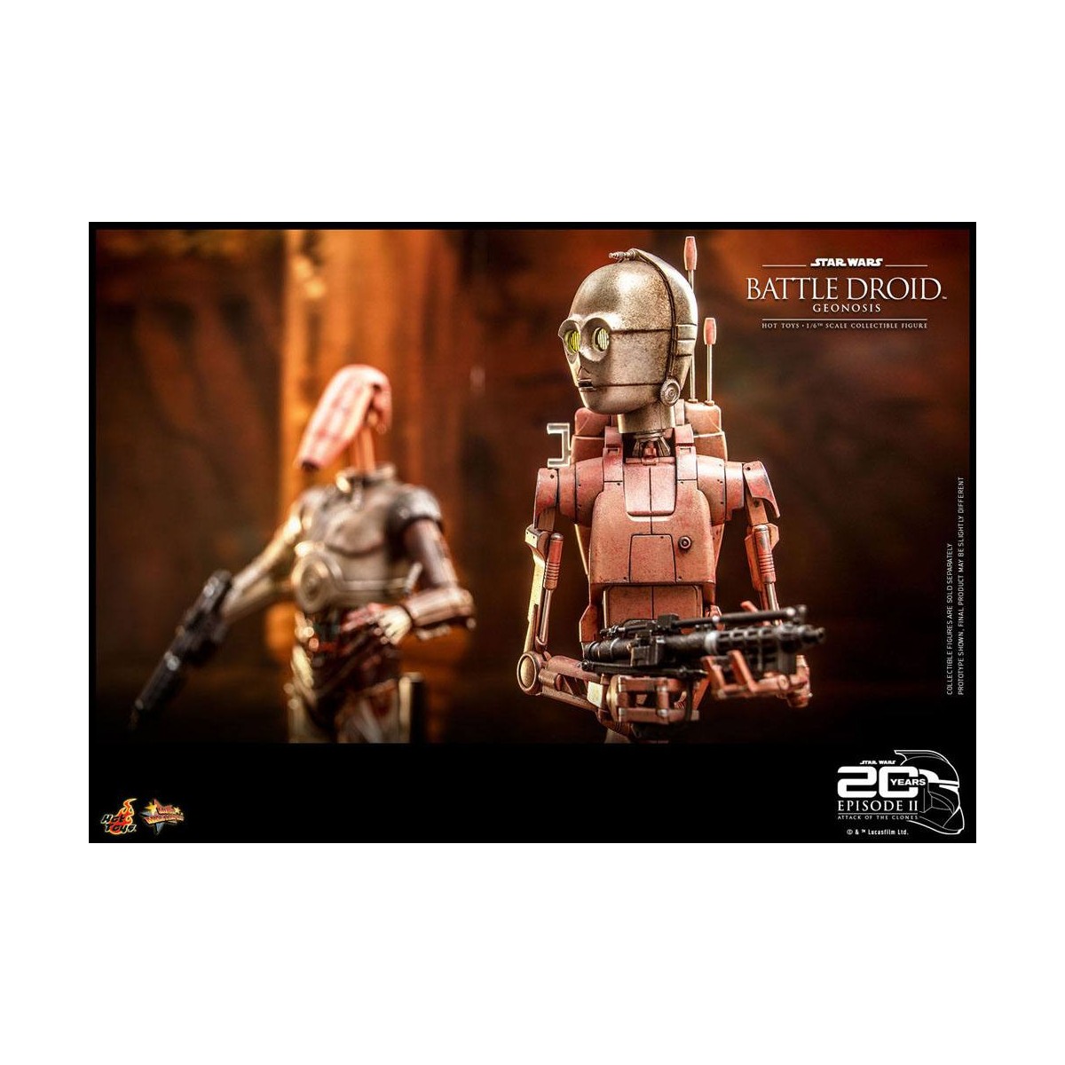 Hot toys - Star Wars Attack of the Clones - Droide de combate (Geonosis)