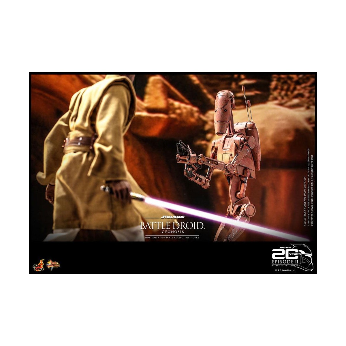 Hot toys - Star Wars Attack of the Clones - Droide de combate (Geonosis)