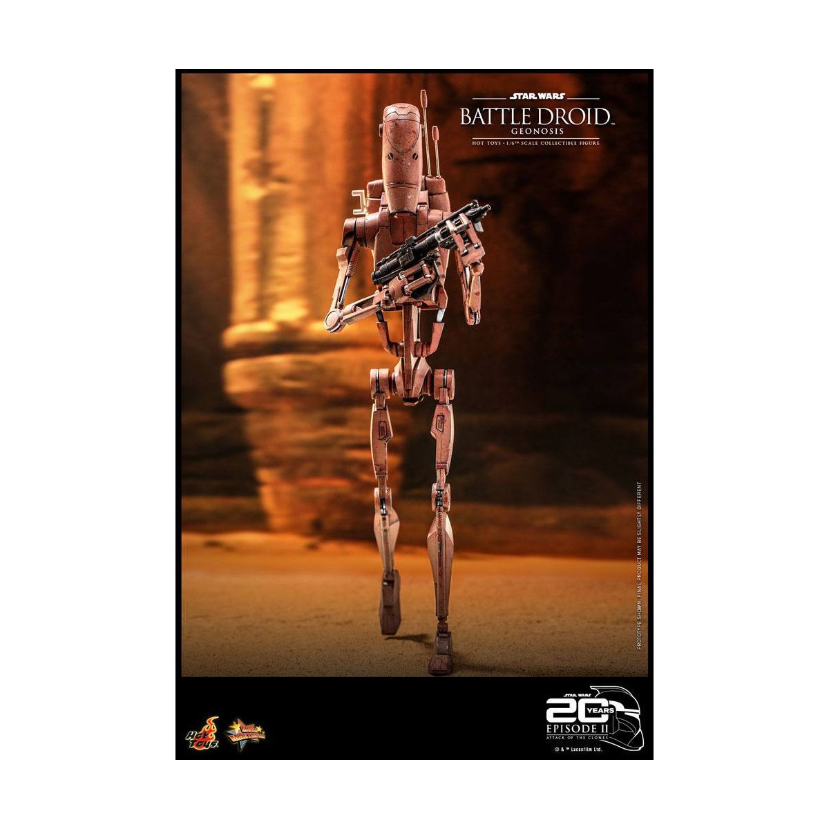 Hot toys - Star Wars Attack of the Clones - Droide de combate (Geonosis)