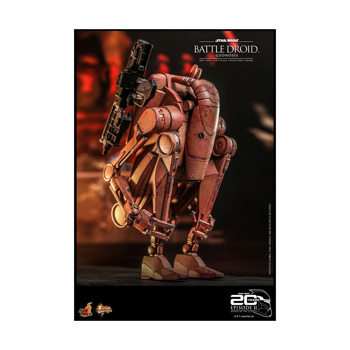 Hot toys - Star Wars Attack of the Clones - Droide de combate (Geonosis)