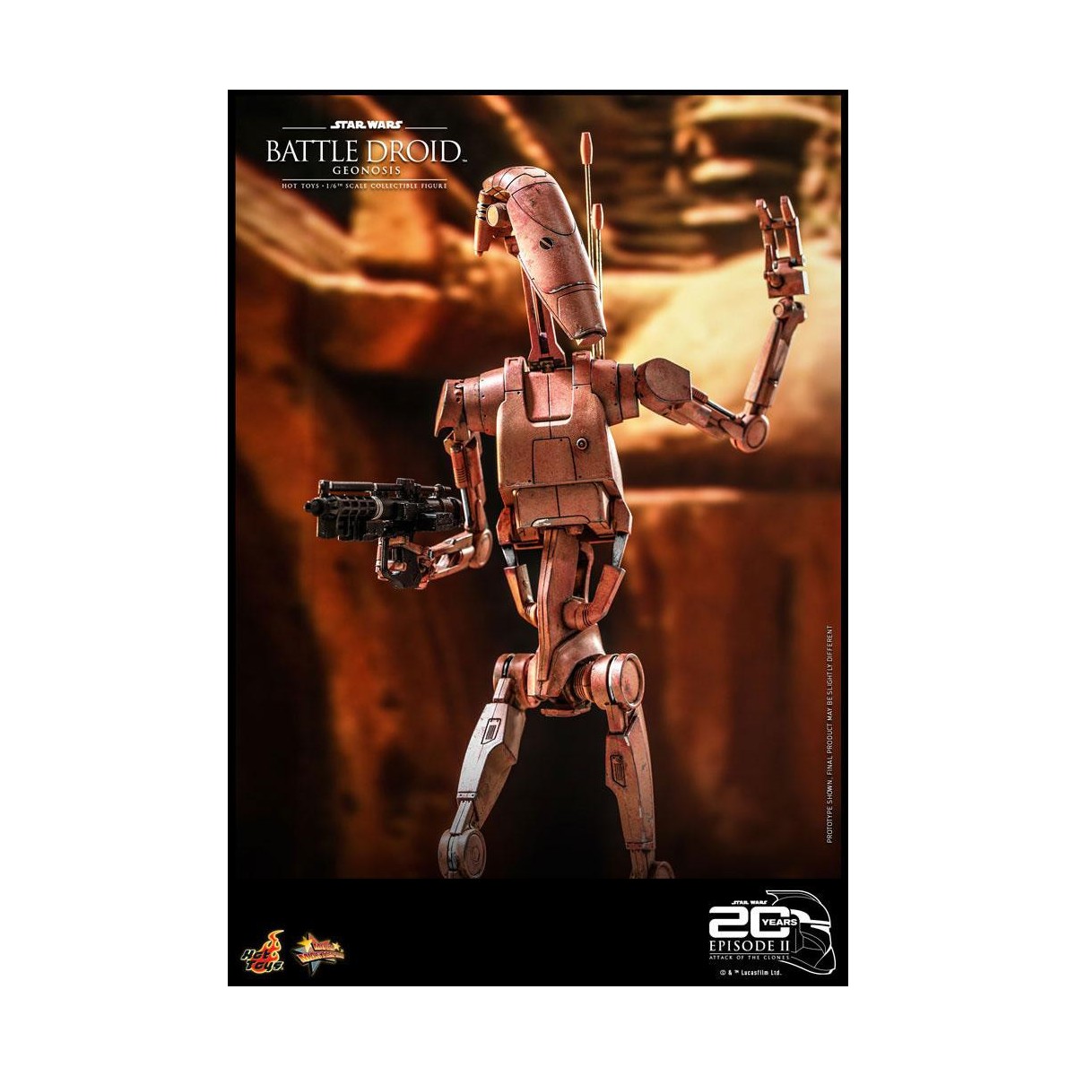Hot toys - Star Wars Attack of the Clones - Droide de combate (Geonosis)