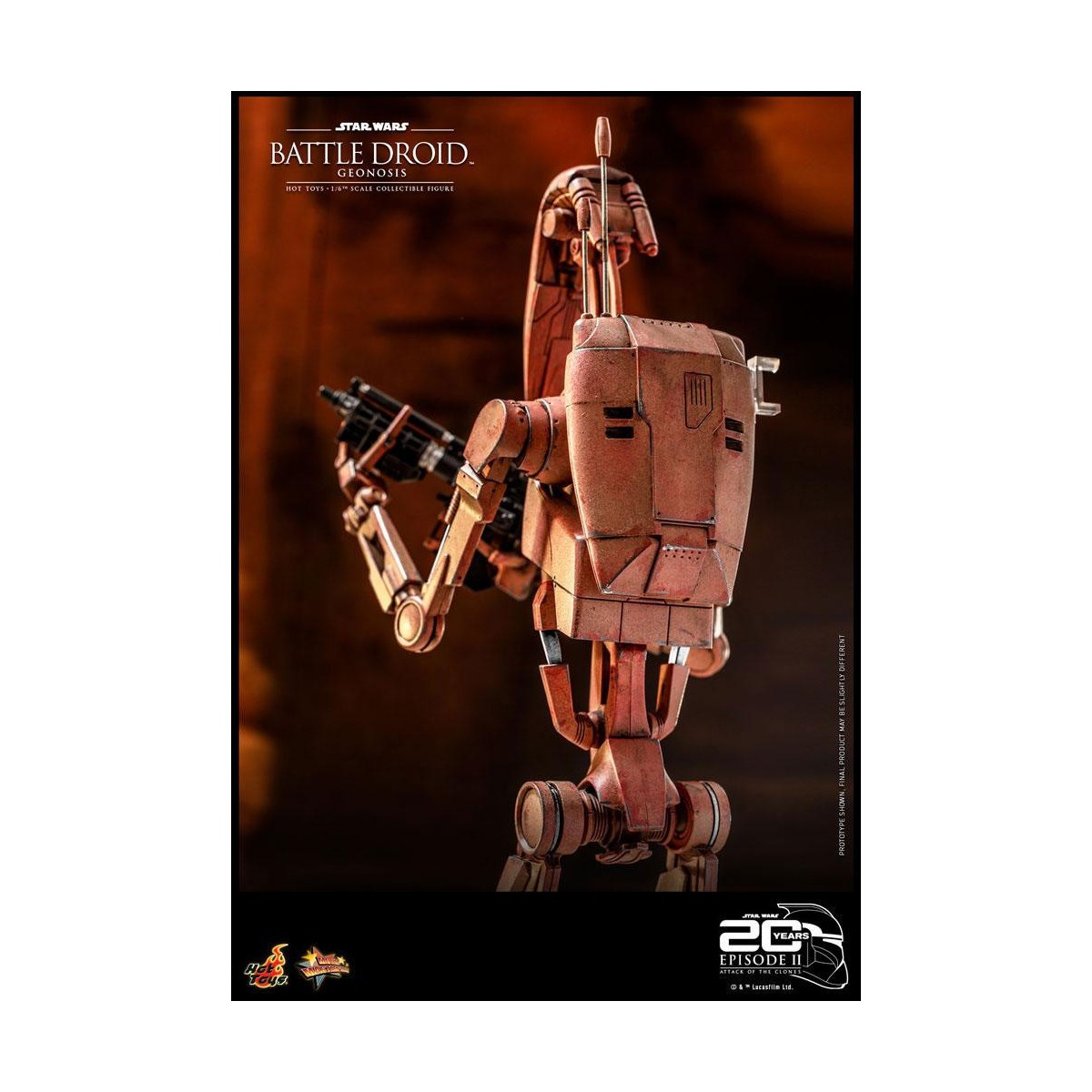 Hot toys - Star Wars Attack of the Clones - Droide de combate (Geonosis)