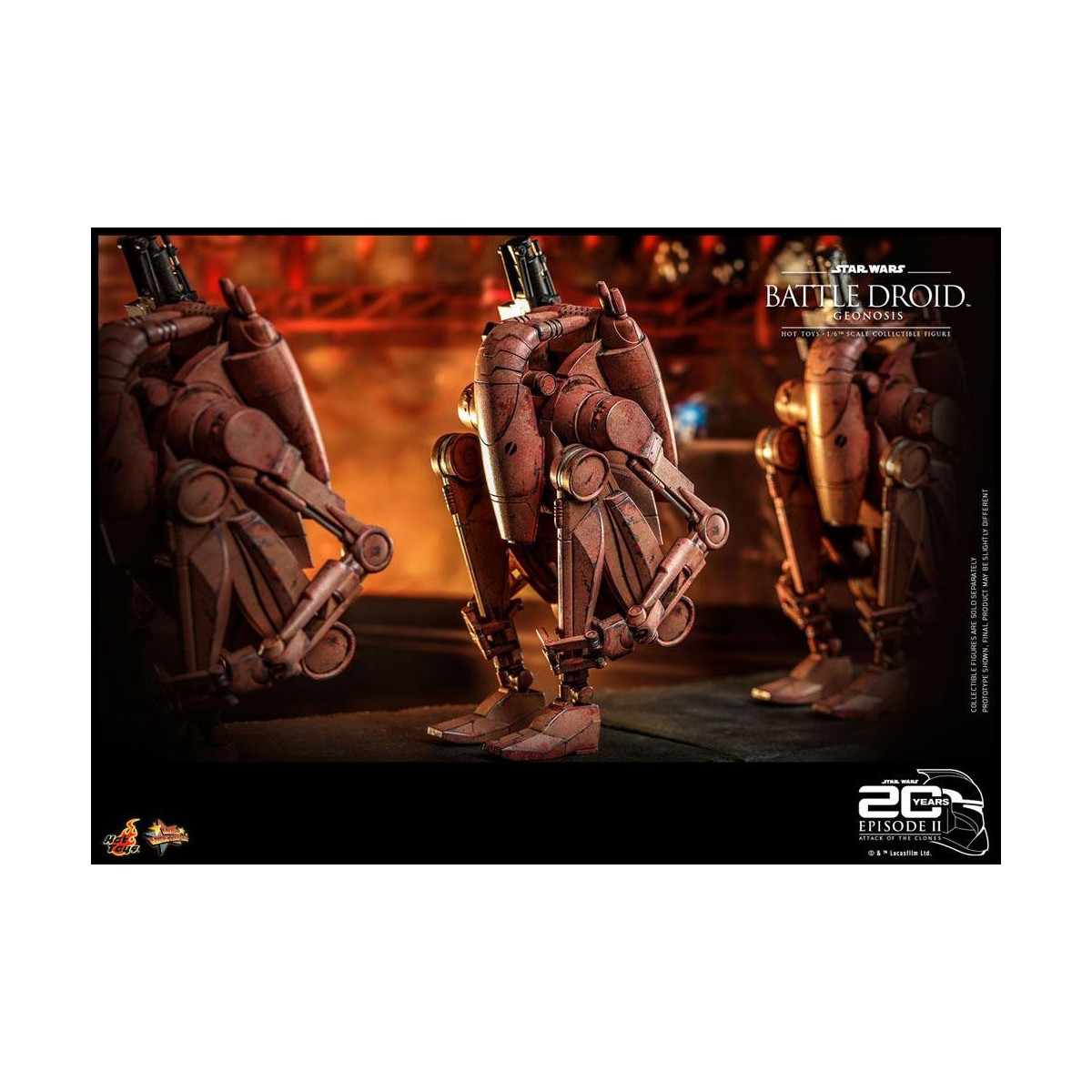 Hot toys - Star Wars Attack of the Clones - Droide de combate (Geonosis)