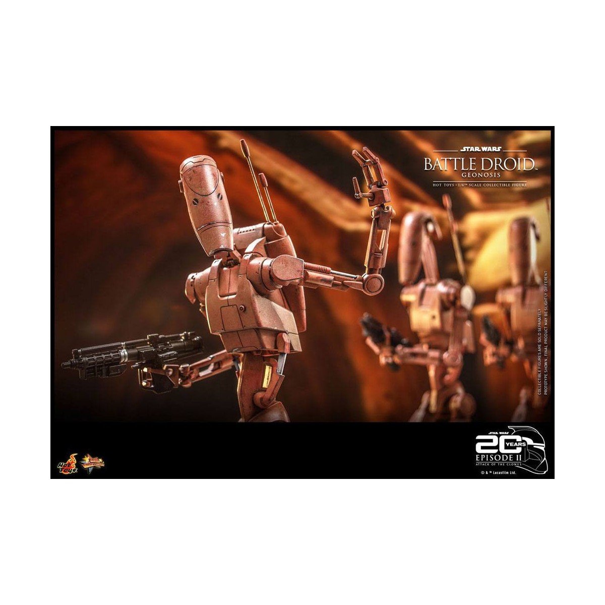 Hot toys - Star Wars Attack of the Clones - Droide de combate (Geonosis)
