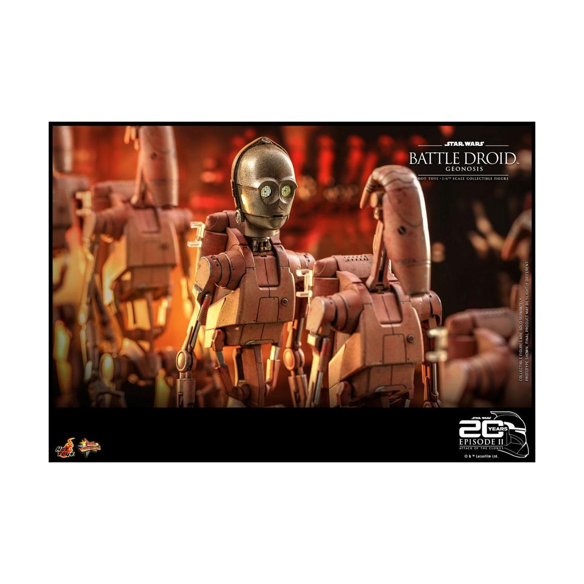 Hot toys - Star Wars Attack of the Clones - Droide de combate (Geonosis)