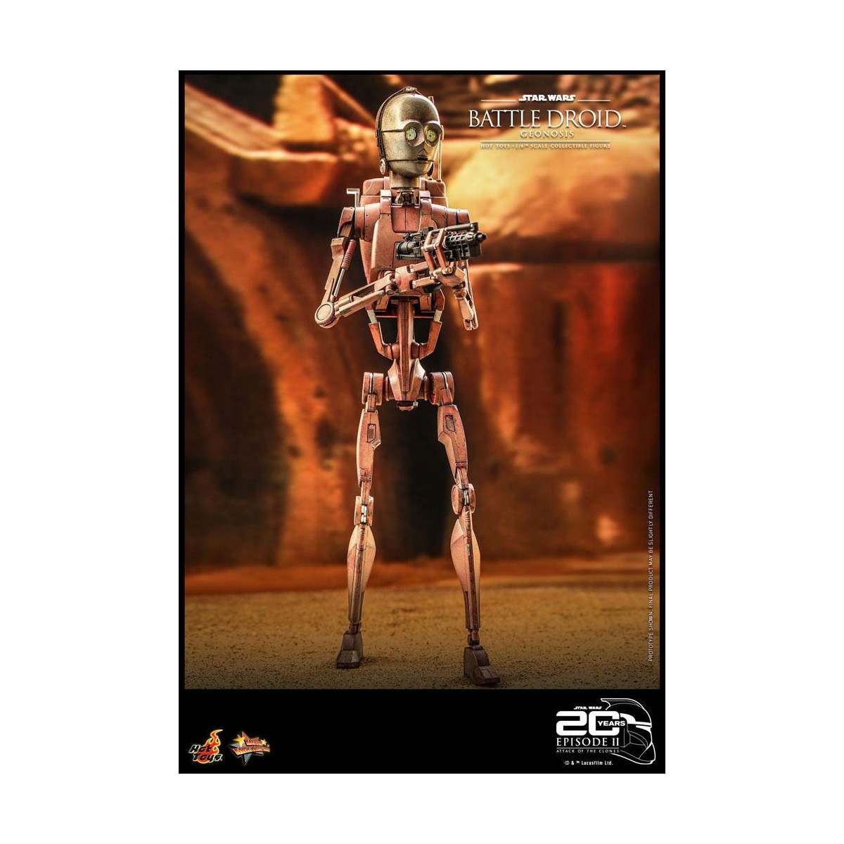 Hot toys - Star Wars Attack of the Clones - Droide de combate (Geonosis)