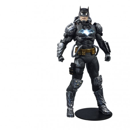 Mc Farlane - DC Multiverse - Batman Hazmat Suit Gold Label Light Up Batman Symbol - 1/12
