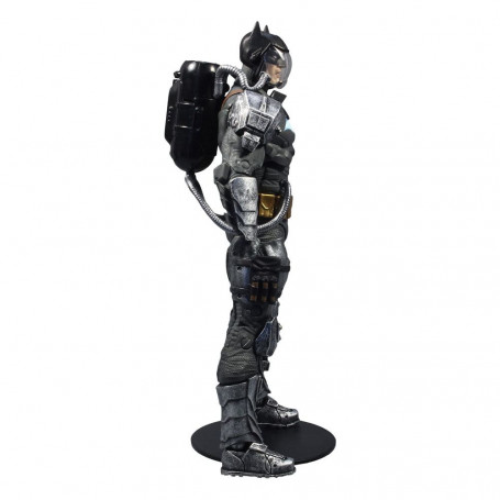 Mc Farlane - DC Multiverse - Batman Hazmat Suit Gold Label Light Up Batman Symbol - 1/12