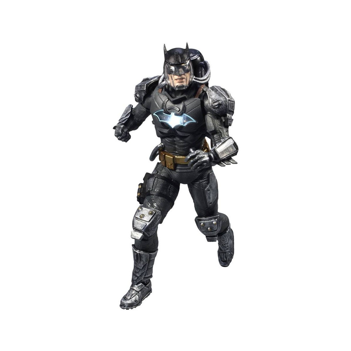 Mc Farlane - DC Multiverse - Batman Hazmat Suit Gold Label Light Up Batman Symbol - 1/12