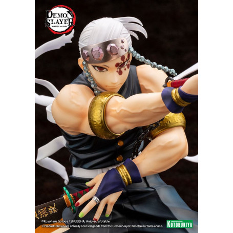Kotobukiya - Tengen Uzui Bonus Edition - Demon Slayer: Kimetsu no Yaiba PVC ARTFXJ 1/8