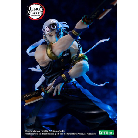 Kotobukiya - Tengen Uzui Bonus Edition - Demon Slayer: Kimetsu no Yaiba PVC ARTFXJ 1/8