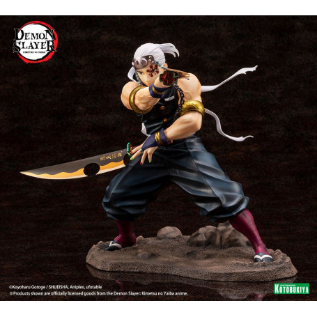 Kotobukiya - Tengen Uzui Bonus Edition - Demon Slayer: Kimetsu no Yaiba PVC ARTFXJ 1/8