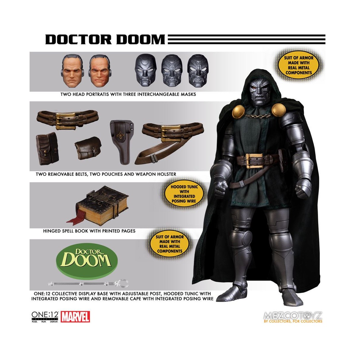 Mezco One 12 - Doctor Doom - Doctor Doom