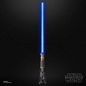 Hasbro - Sable láser Force Fx de Obi-Wan Kenobi - Réplica de la serie negra Elite