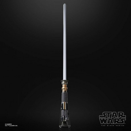 Hasbro - Sable láser Force Fx de Obi-Wan Kenobi - Réplica de la serie negra Elite