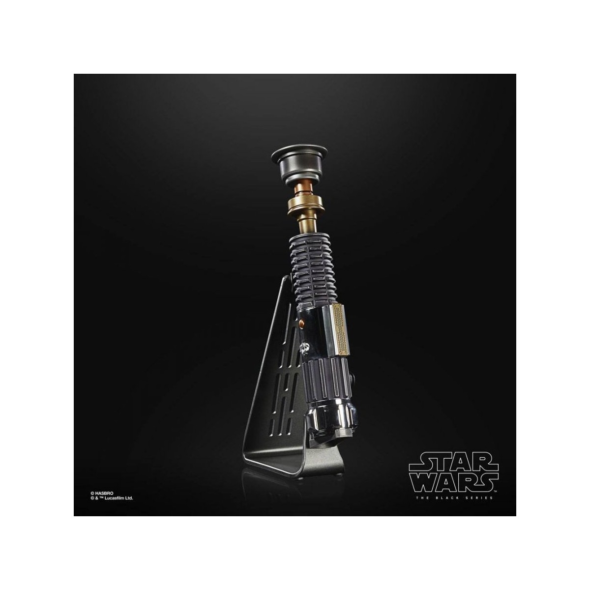 Hasbro - Sable láser Force Fx de Obi-Wan Kenobi - Réplica de la serie negra Elite
