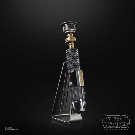 Hasbro - Sable láser Force Fx de Obi-Wan Kenobi - Réplica de la serie negra Elite