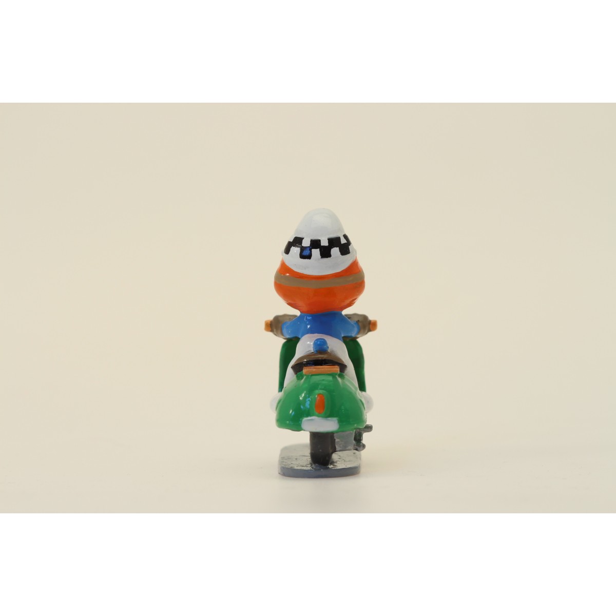 Pixi Origine - Normas de tráfico, Pitufo verde en patinete - Los Pitufos