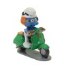 Pixi Origine - Normas de tráfico, Pitufo verde en patinete - Los Pitufos