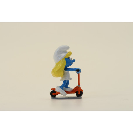 Pixi Origine - Normas de tráfico, Pitufina en patinete - Los Pitufos